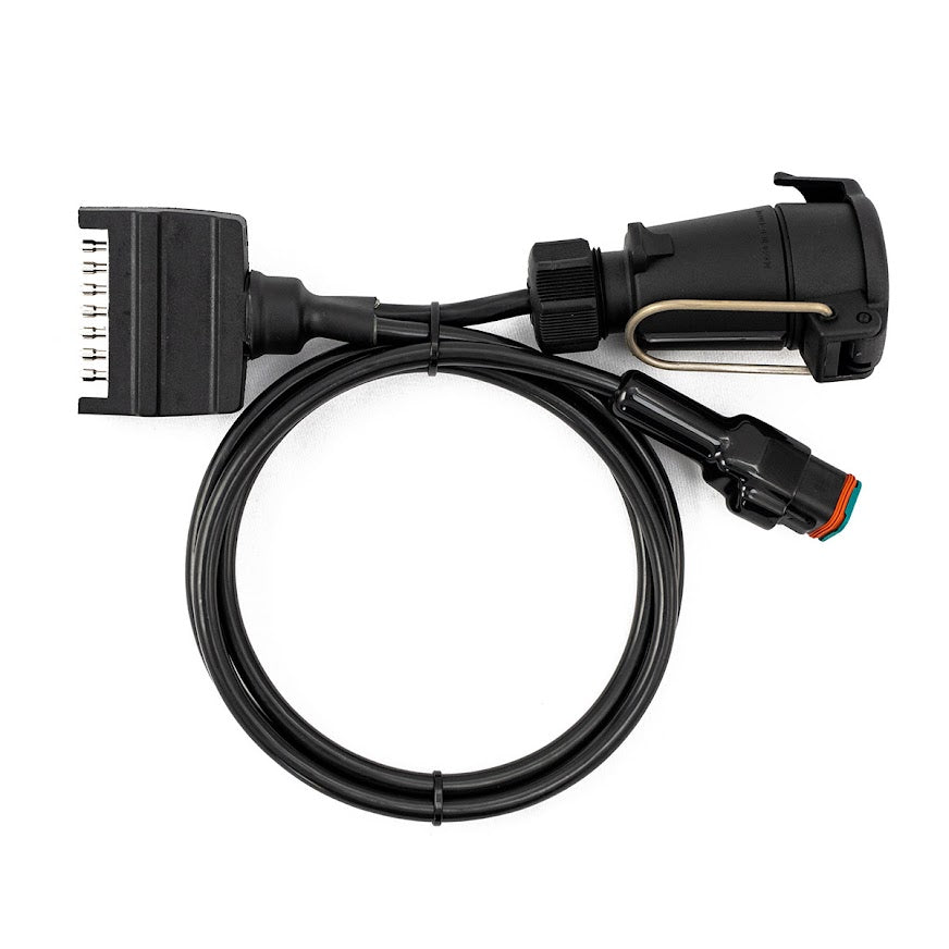 Elecbrakes - Adapter Flat 7 pin to Large Round 7 pin Socket