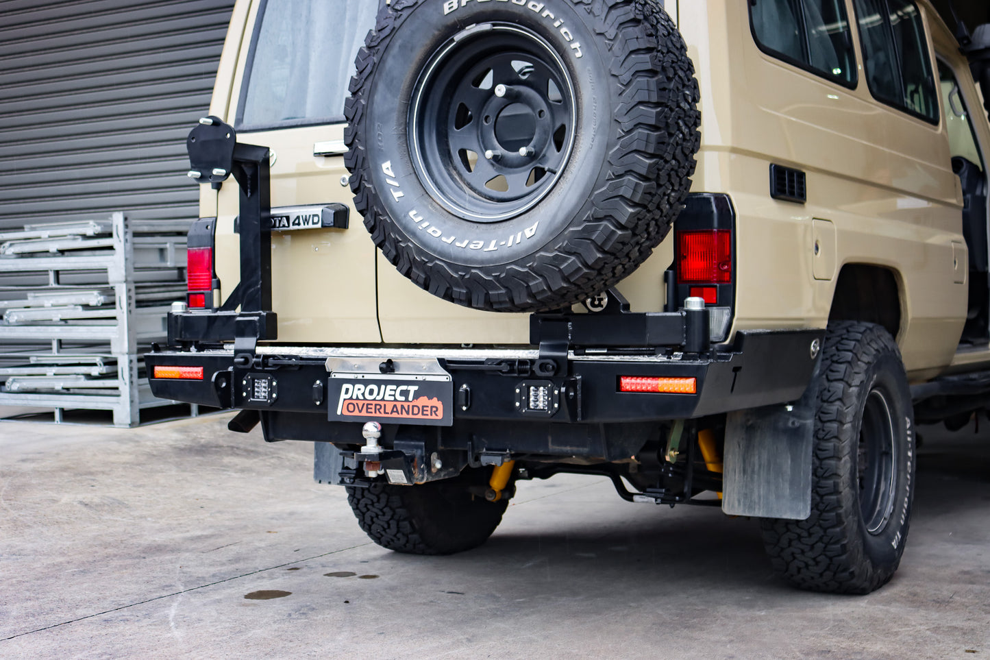 Thorburns Rear Bar - 76 Series