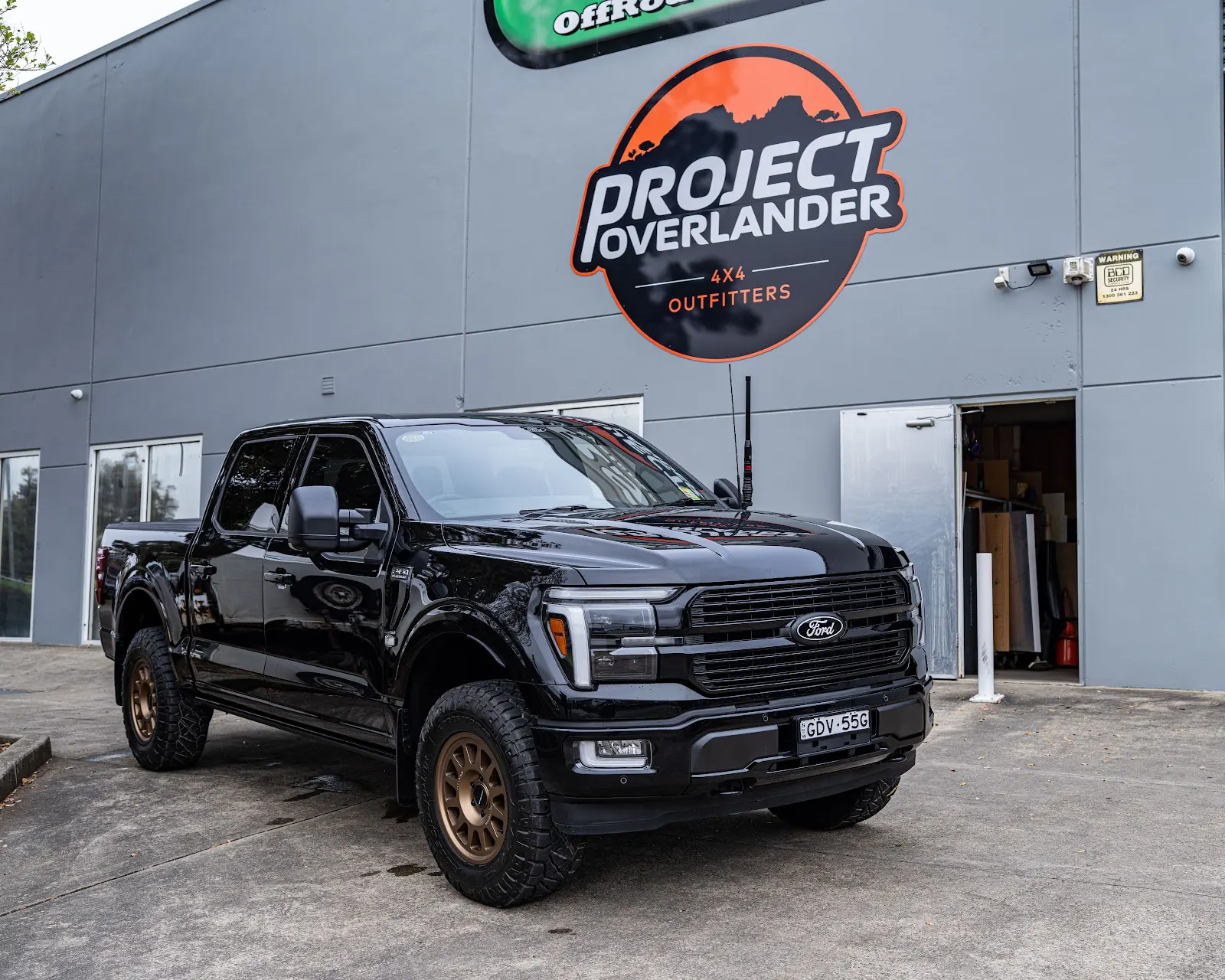 Black F-150