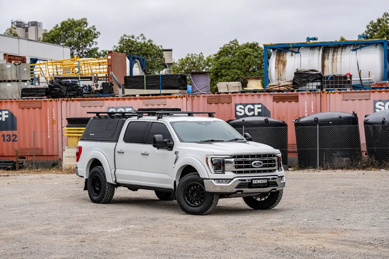 White F-150