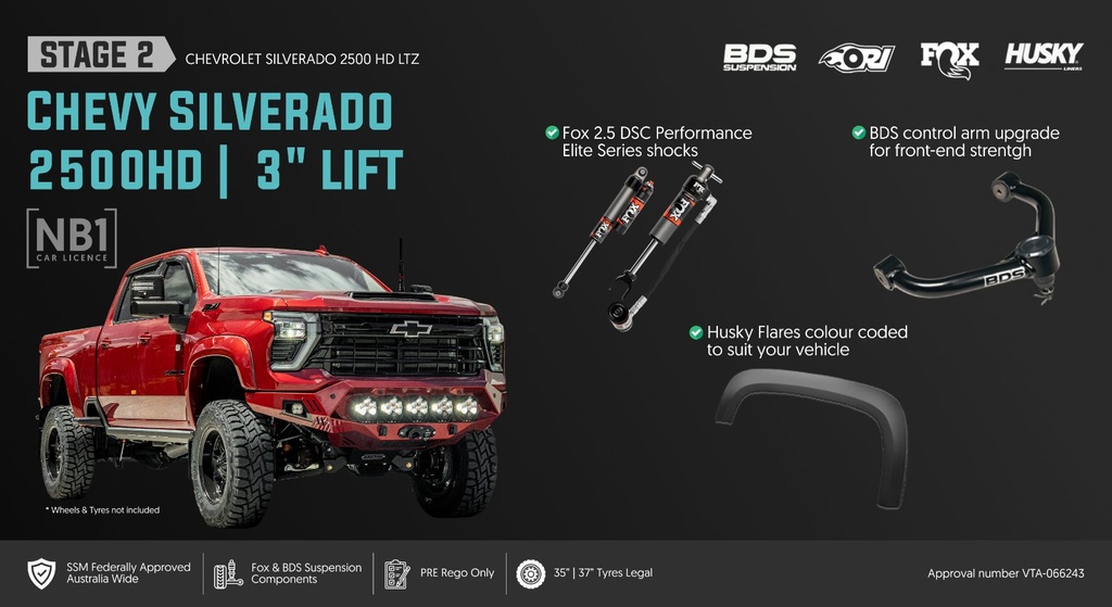 ORI Chevrolet Silverado 2500HD SSM NB1 Stage 2: The Heavy Hi