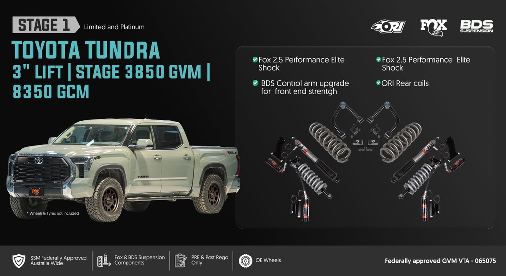 ORI Toyota Tundra GVM Stage 1: The Weekender Family Getaway