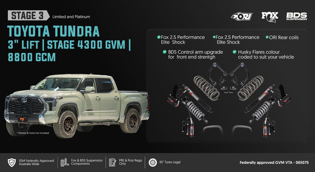 ORI Toyota Tundra GVM Stage 3: The Heavy Hauler