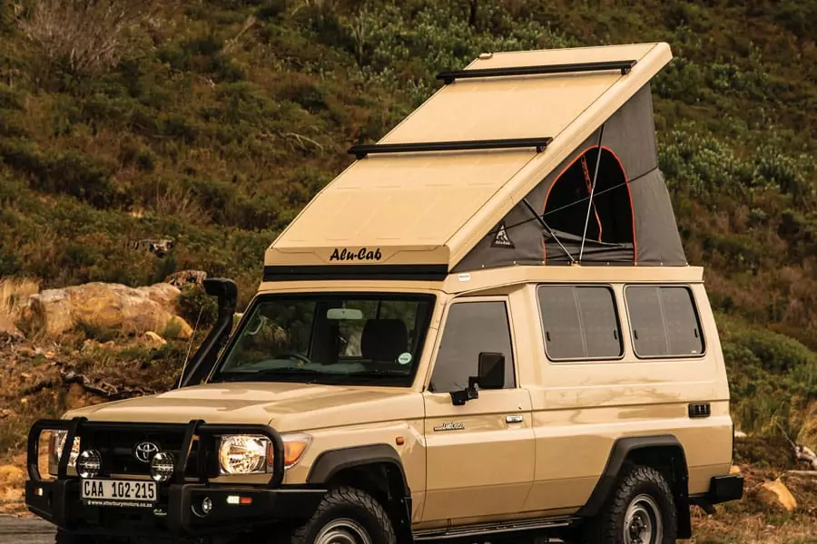 RC-LC78-BE ALU-CAB HERCULES GEN 2 ROOF CONVERSION 78 SANDY (INSTALLED)