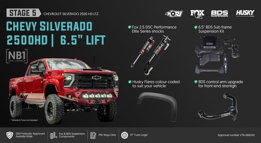 ORI Chevrolet Silverado 2500HD SSM NB1 Stage 5: 6.5" Summit Spec